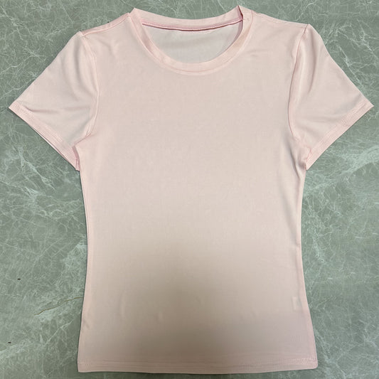 Women's Solid Color Slim Pullover Street Wear Blouses