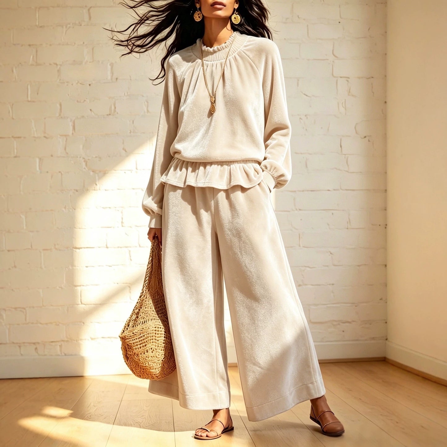 Classic Versatile Women's Wear Long-sleeved Commuter Fashion Casual Suit