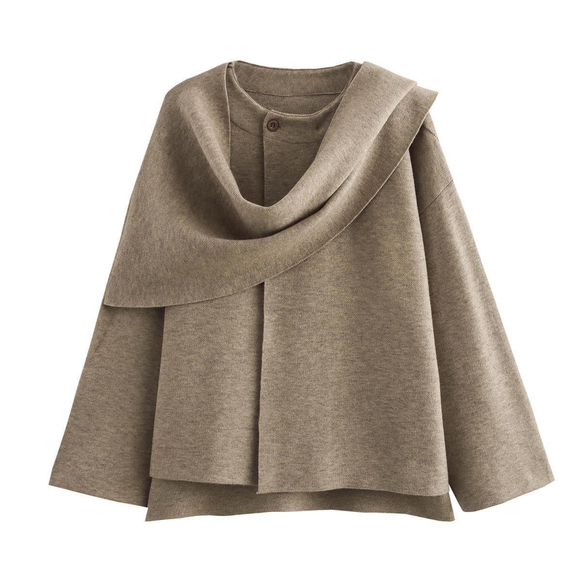 Women's Autumn Graceful Fashionable Round Neck With Knitwear