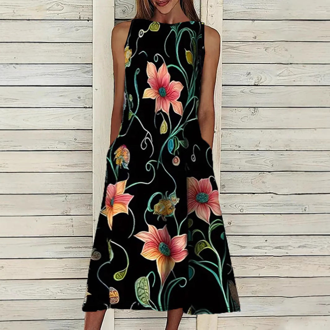 Women's Beautiful Innovative Printed Elegant Dress Dresses