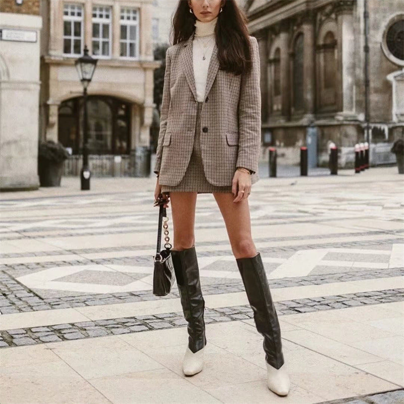 Women's Autumn British Style Brushed For Jackets