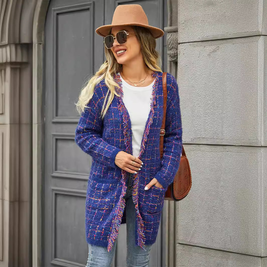 Creative Women's Spring Clothes Fashion Color Knitwear