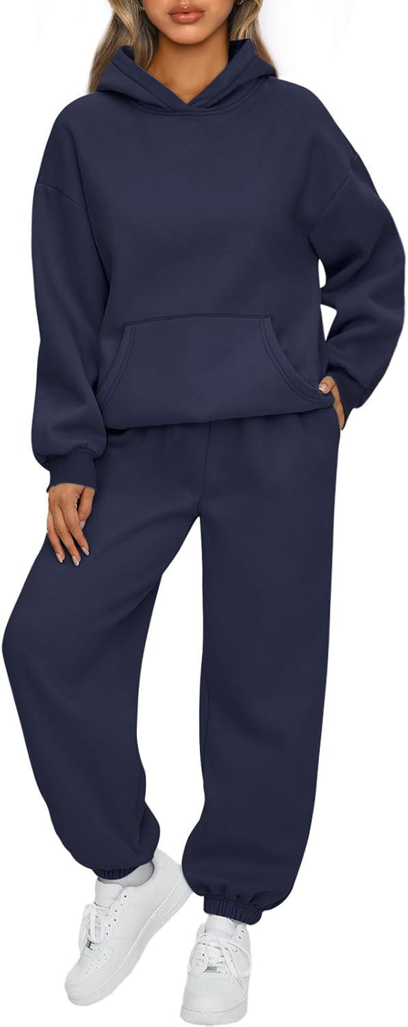 Elegant Women's Two-piece Hoodie Sportswear Trousers Fashion Casual Suit