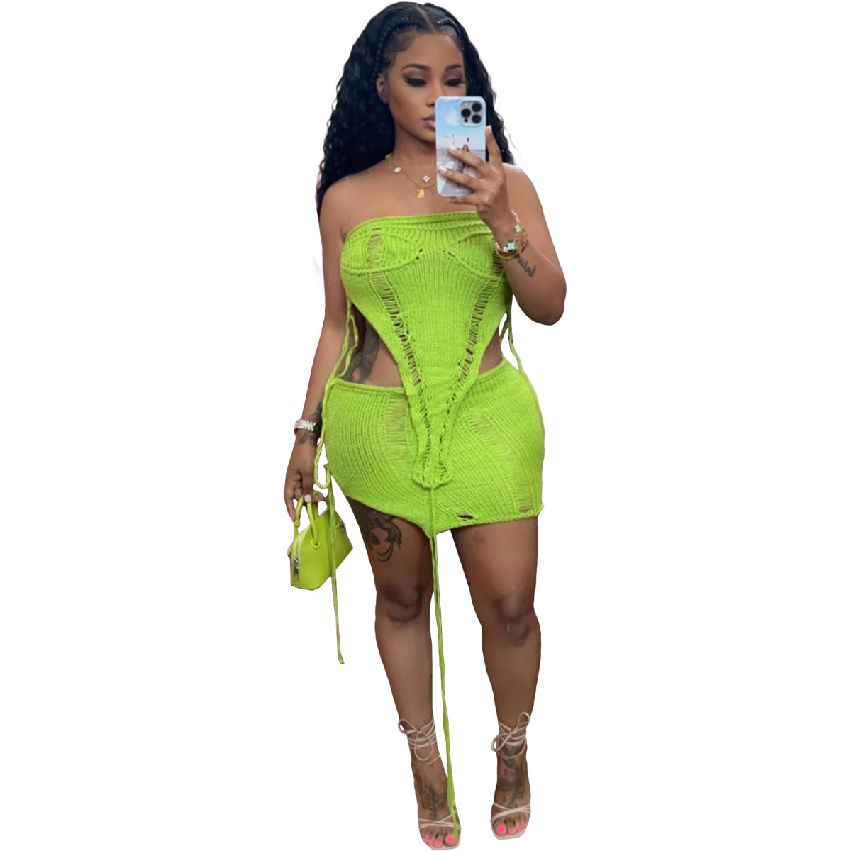 Versatile Attractive Urban Sexy Sleeveless Beach Fashion Casual Suit