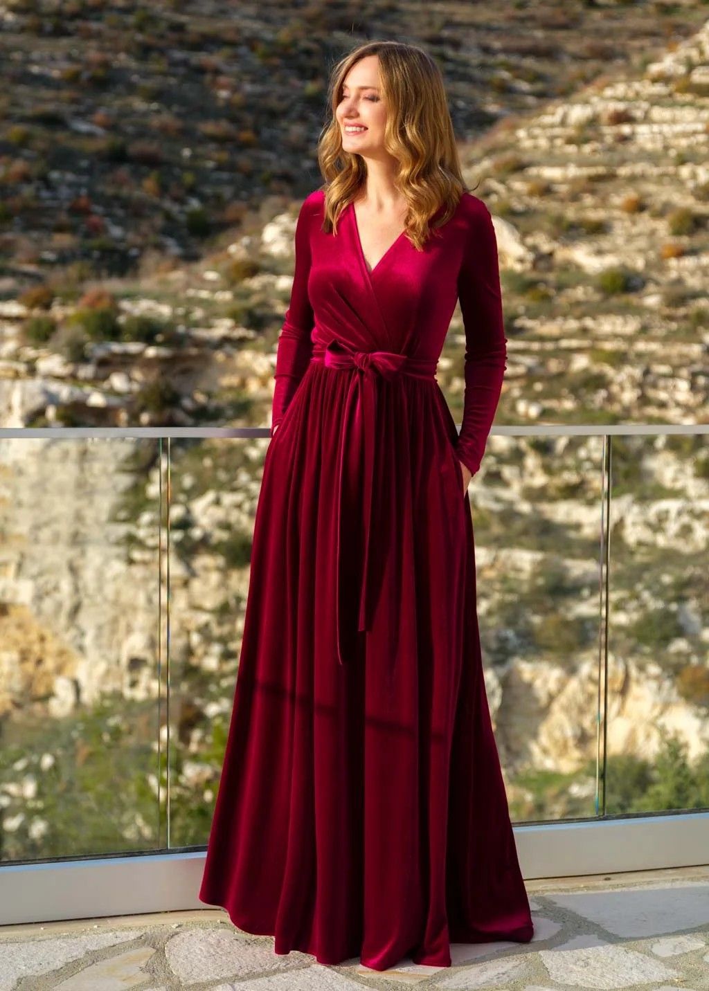 Women's Veet Elegant Graceful Fashion Style Long Dress
