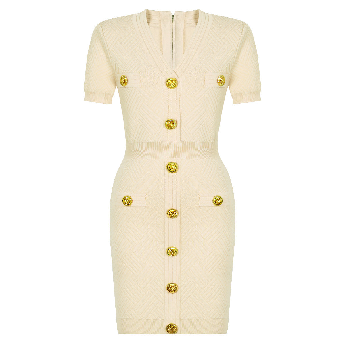 Women's Quality Knitted Slim Fit Slimming Sleeve Dresses