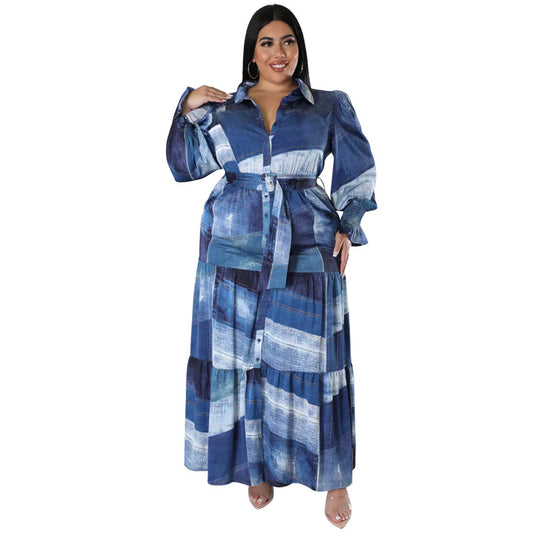 Women's Fashion Summer Shirt Collar Dress Dresses