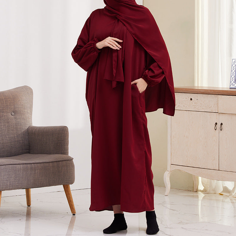 Women's Creative Dress Turkey Turban Robe Dresses