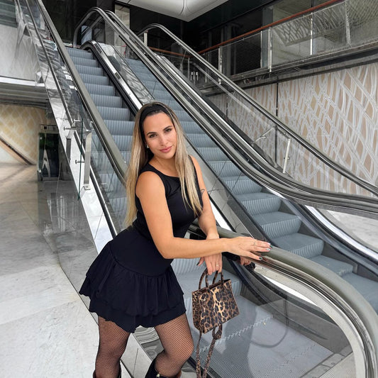 Women's Fashion Elegant Slim Round Neck Sleeveless Dresses
