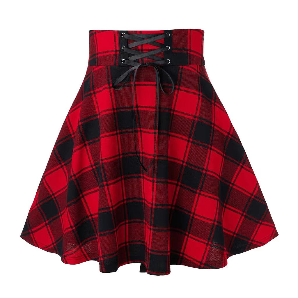 Unique Charming Durable Attractive Fashion Plaid Skirts