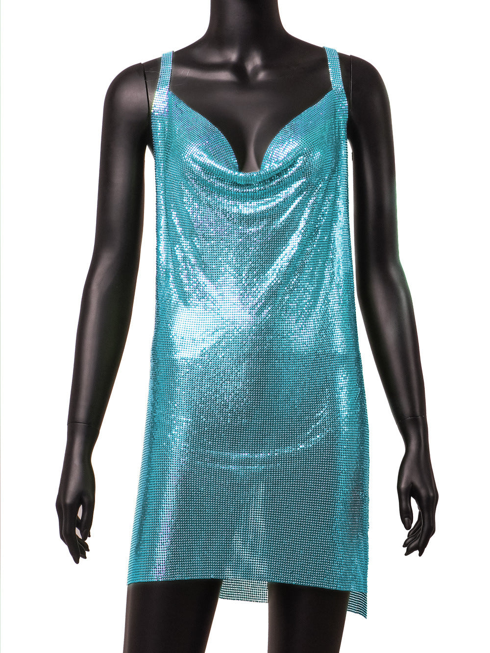 Sequined Dress Nightclub Sexy Strap Backless Dresses