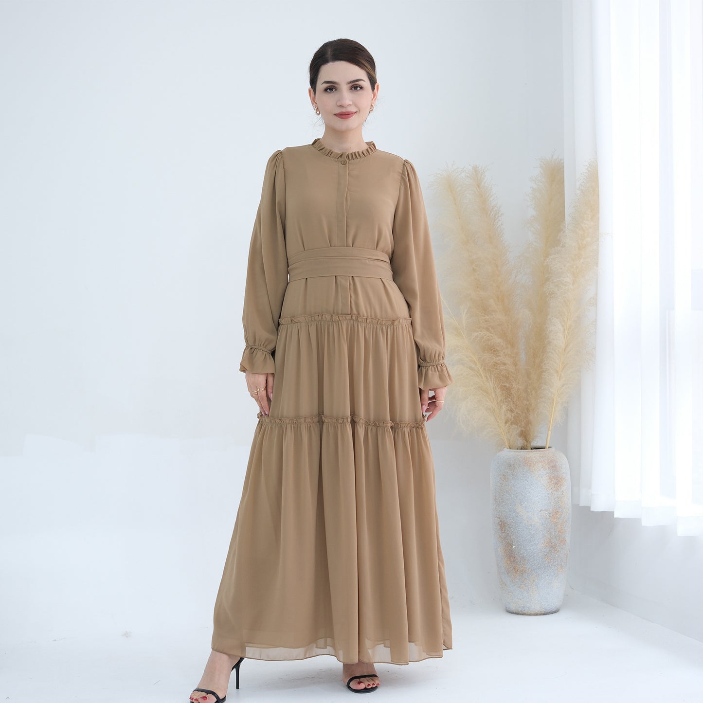 Glamorous Pure Beautiful Solid Color Dress Dresses