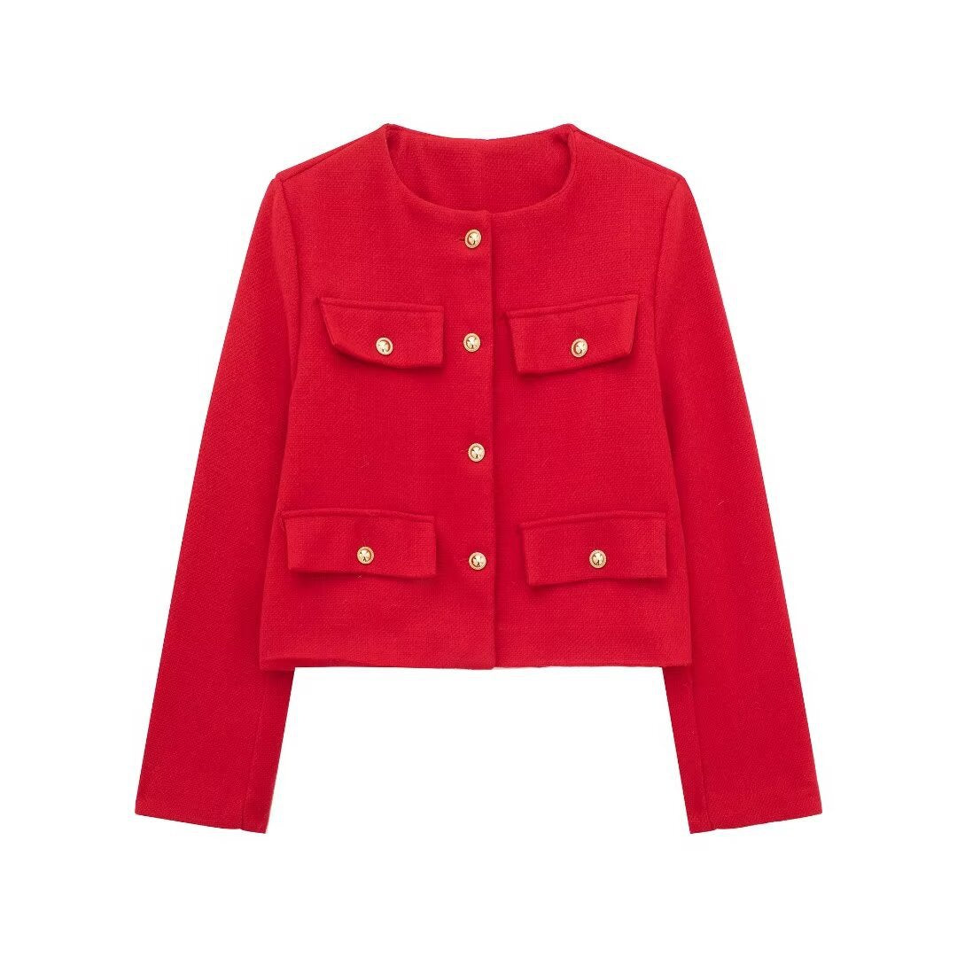 Elegant Attractive Popular Autumn Flip Decoration Jackets