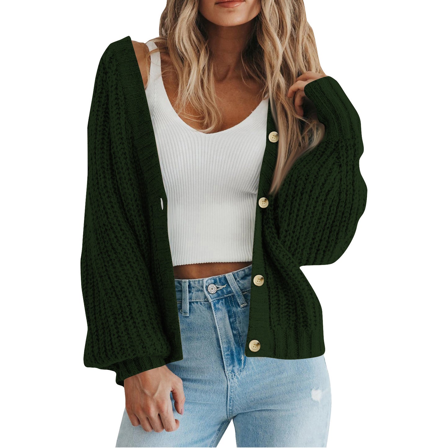 Women's Versatile Classy Glamorous Loose Knitted Knitwear