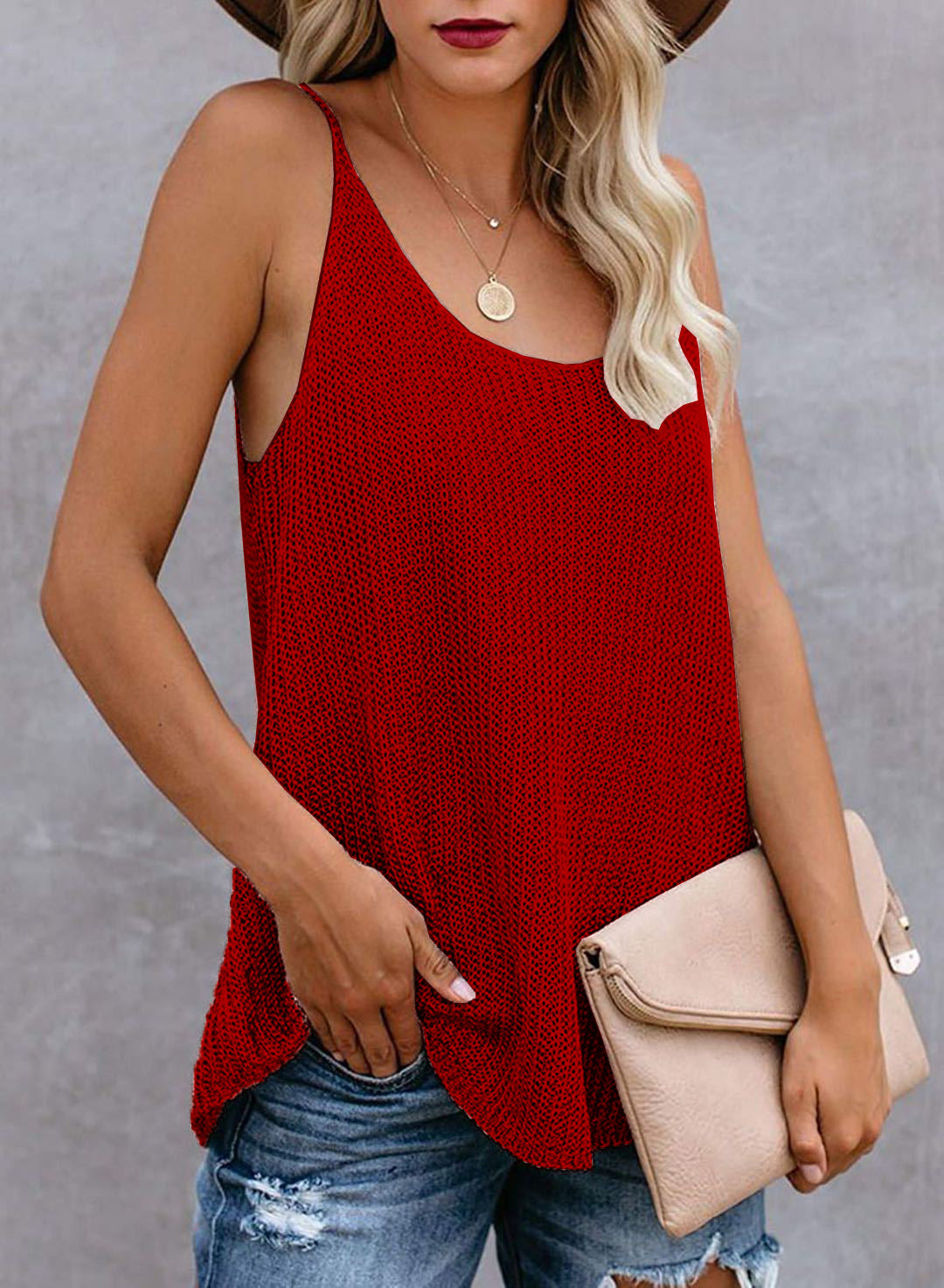 Casual Women's Summer Round Neck Loose Women's Sweater