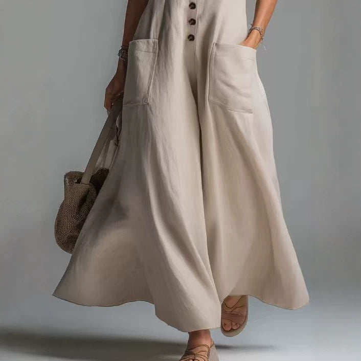 Attractive Women's Fashion Casual Style Sleeveless Dress