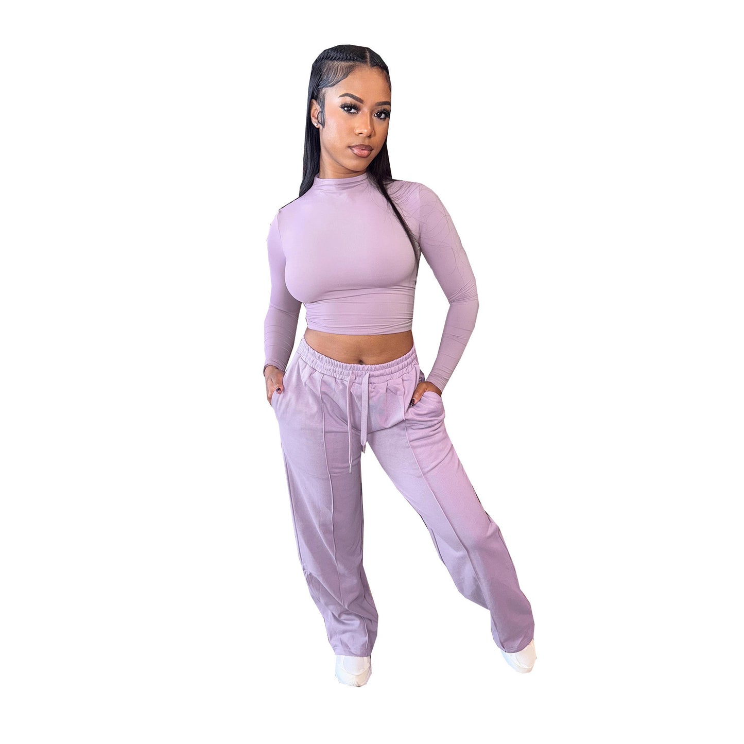 Women's Solid Color Casual Commuter Sportswear Suits
