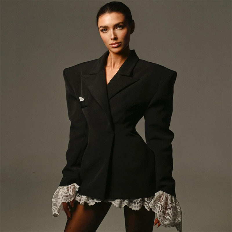 Women's High Class Elegant Lace Slim Fit Dresses