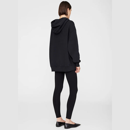 Women's Niche Classic Letter Printing Enzyme Wash Fried Color Distressed Sweaters