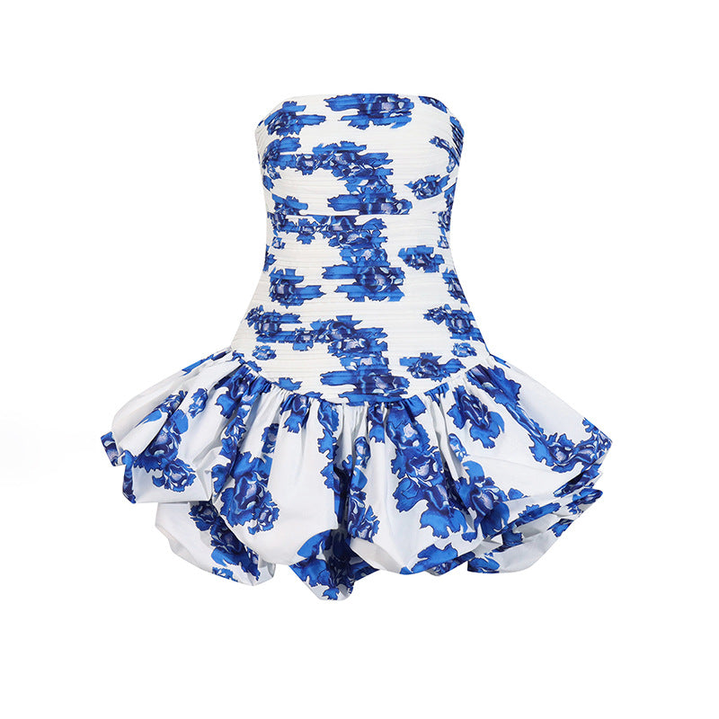 Women's French Style Personalized Dress Spring Tube Dresses