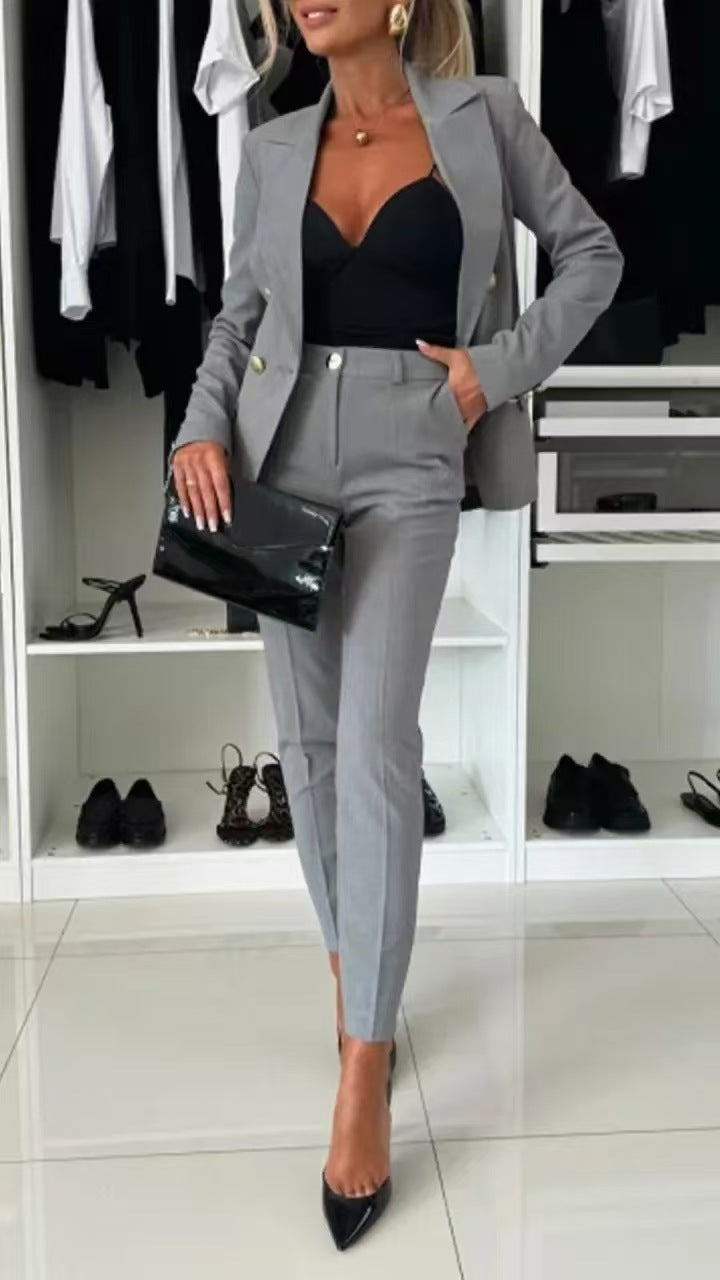 Glamorous Casual Slim Fit Elegant Business Blazers