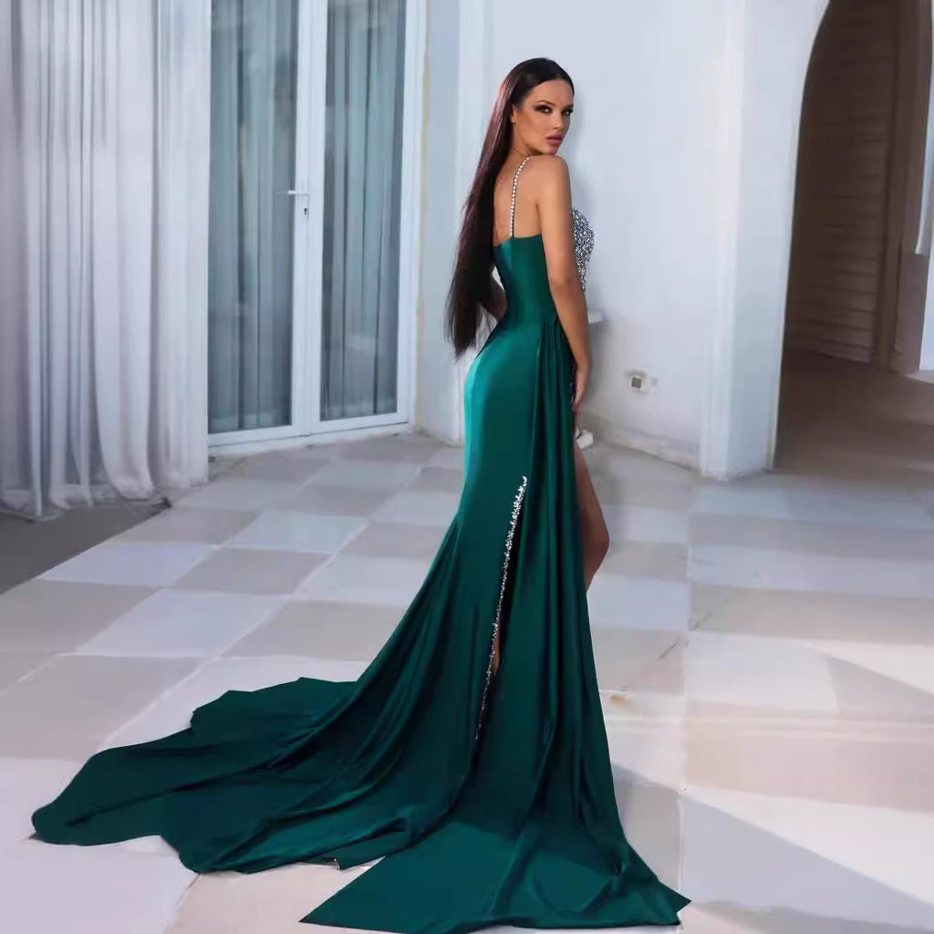 Women's Sexy Sequined Elegant Prom Party Dress Dresses
