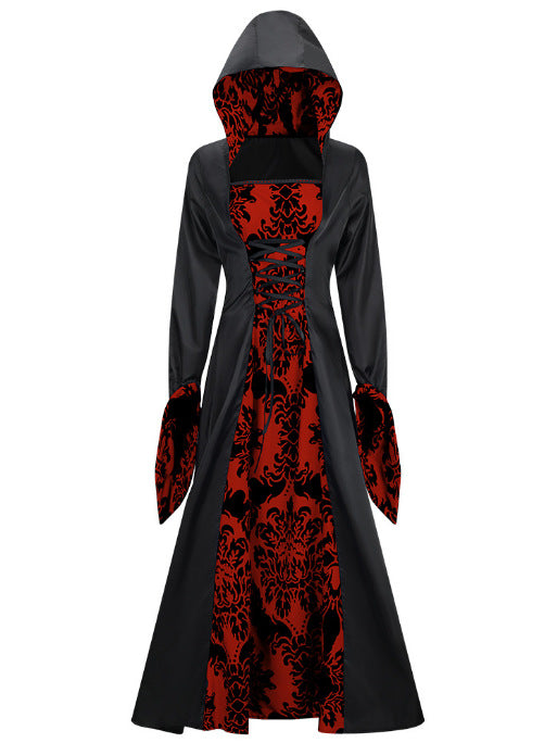 Dress Retro Palace Style Long Sleeve Dresses