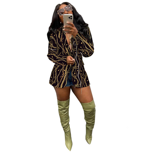 Women's Comfortable Fashion Wear Printed Casual Blouses