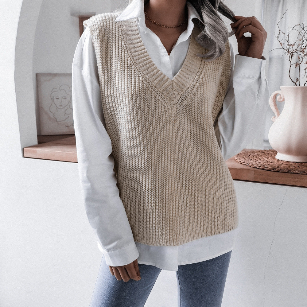 Versatile Women's Clearance Casual Loose Knitted Sweater