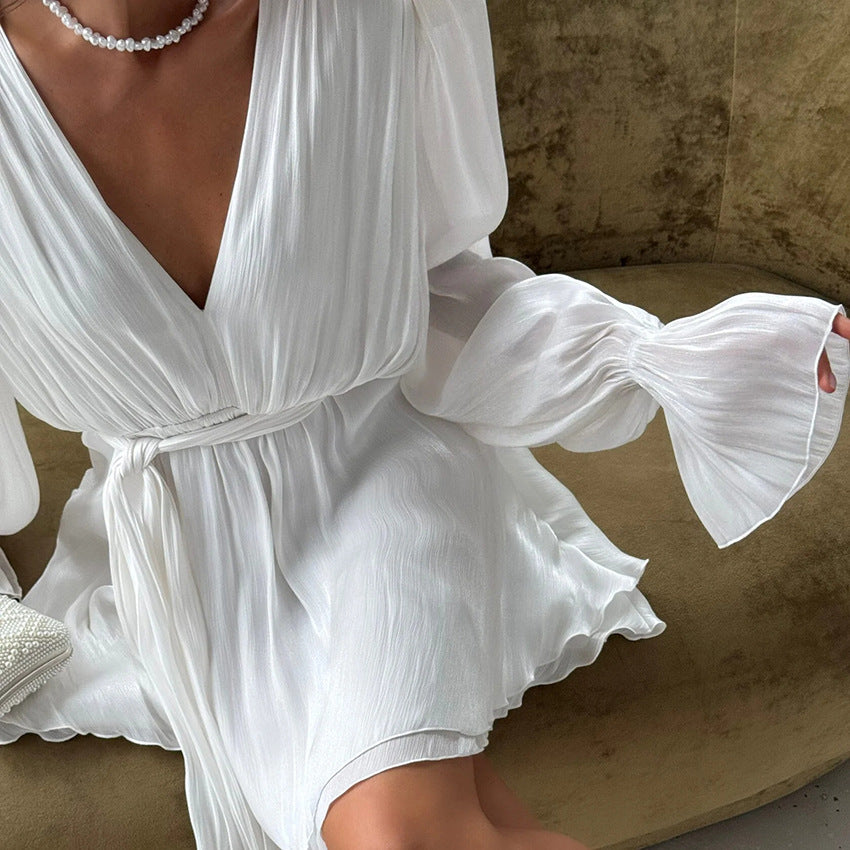 Women's Long A- Line Dress Design Sense Dresses