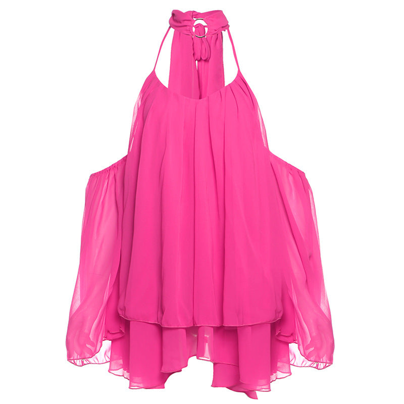 Women's Hot Sexy Strap Loose Backless Bell Dresses