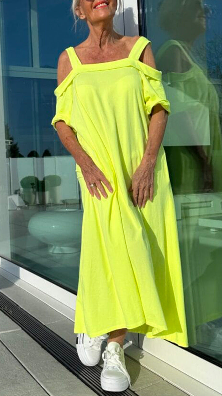 Comfortable Women's Summer Sling Loose Long Dress