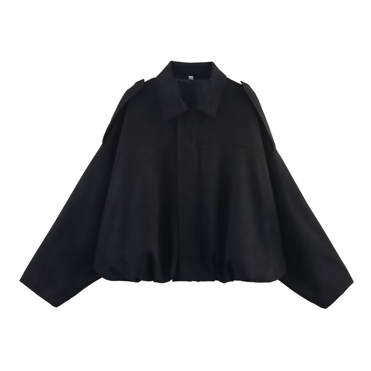 Women's Fashion Bomber Batwing Sleeve Zipper Casual Jackets