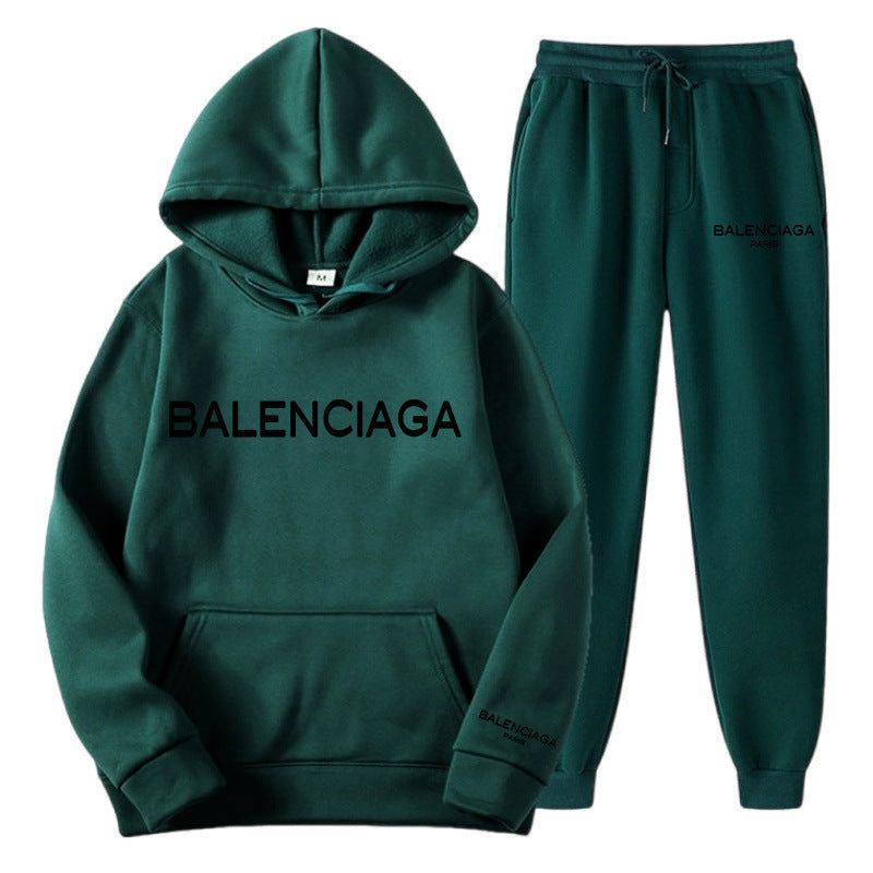 Women's & Men's Trendy Letters High Street Loose Fleece Suits