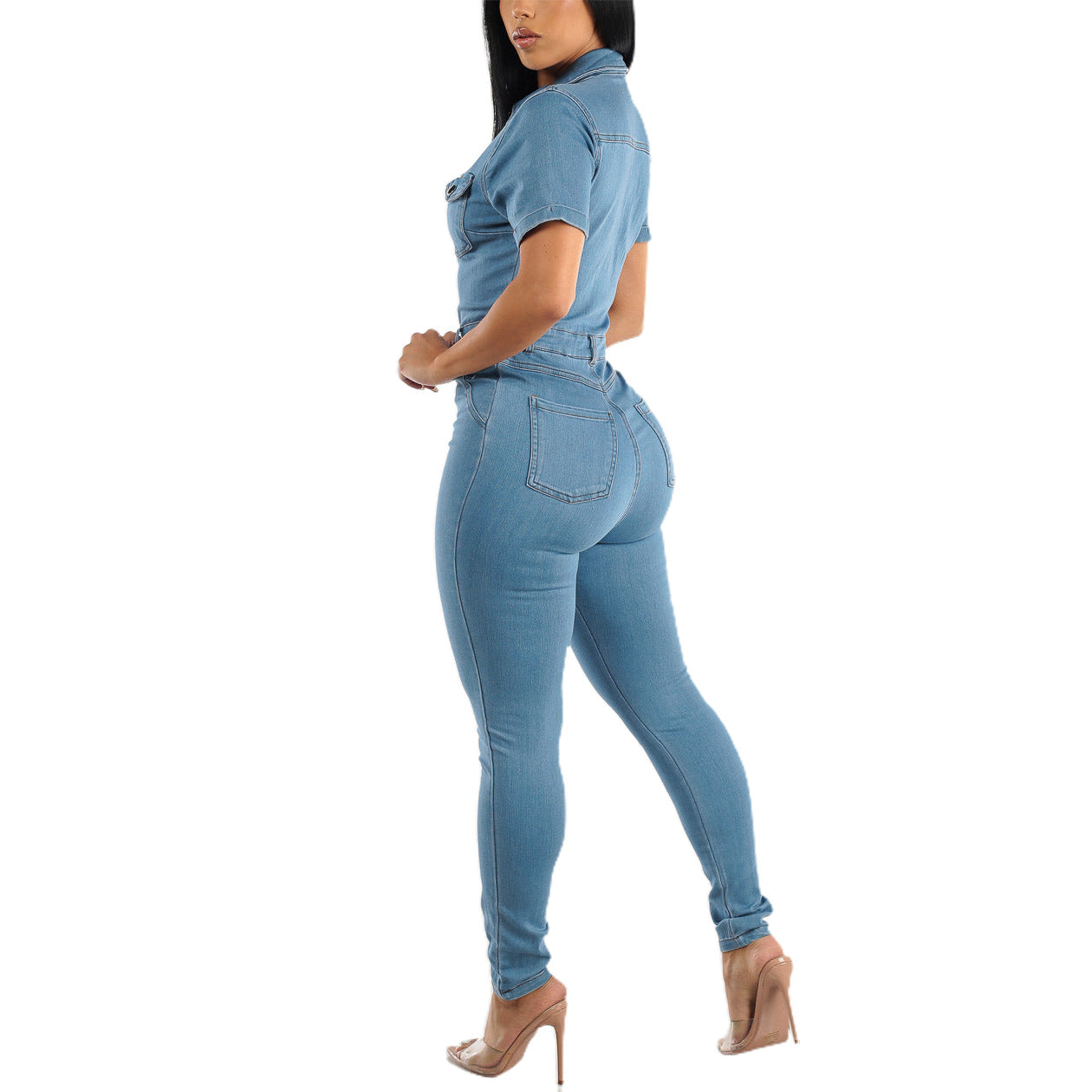 Sexy Fashion Slim Fit Slimming Denim Jumpsuits