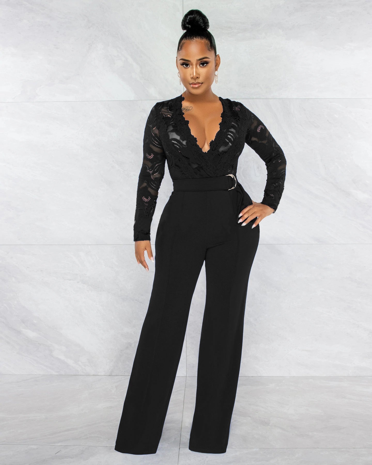 Innovative Fashion Sexy Casual Slim Lace Jumpsuits