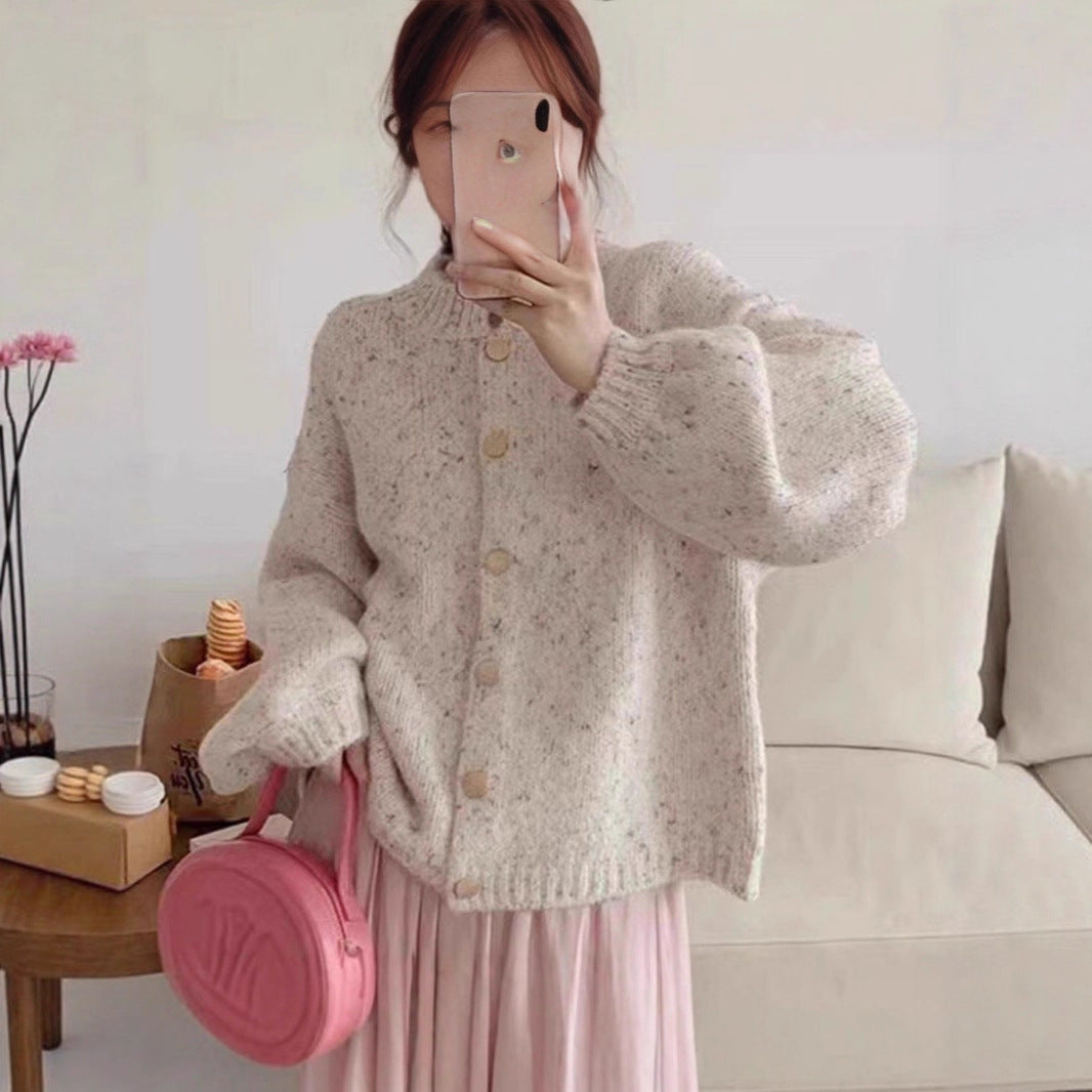 Women's Loose American Soft Glutinous Long Sleeve Women's Sweater