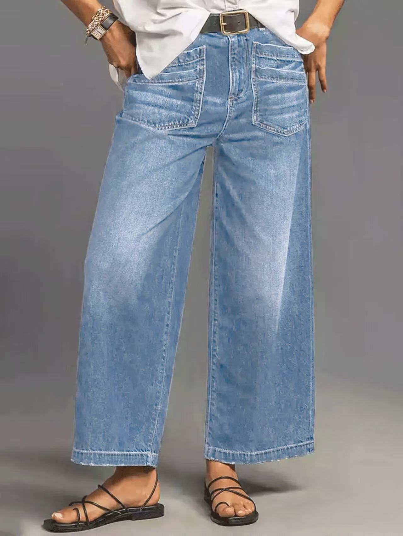 Summer Trousers Fashion Personality Trendy Ladies Jeans