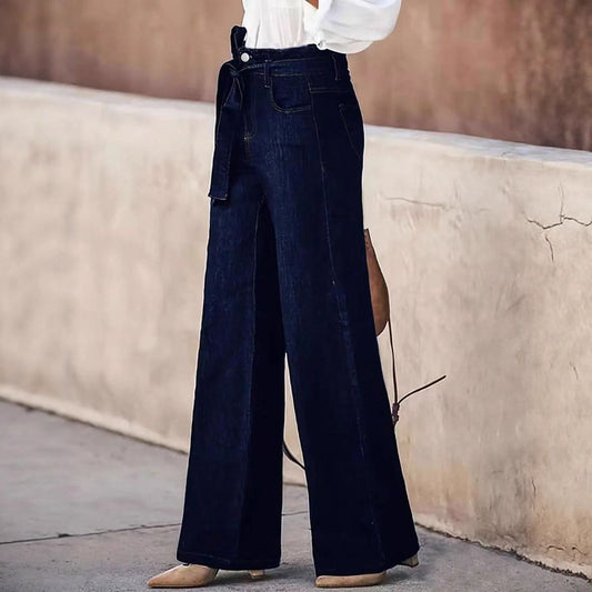 American Hot Retro Wide Leg Autumn Jeans