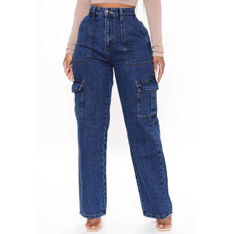 Women's Graceful Popular Trendy Charming Cargo Jeans