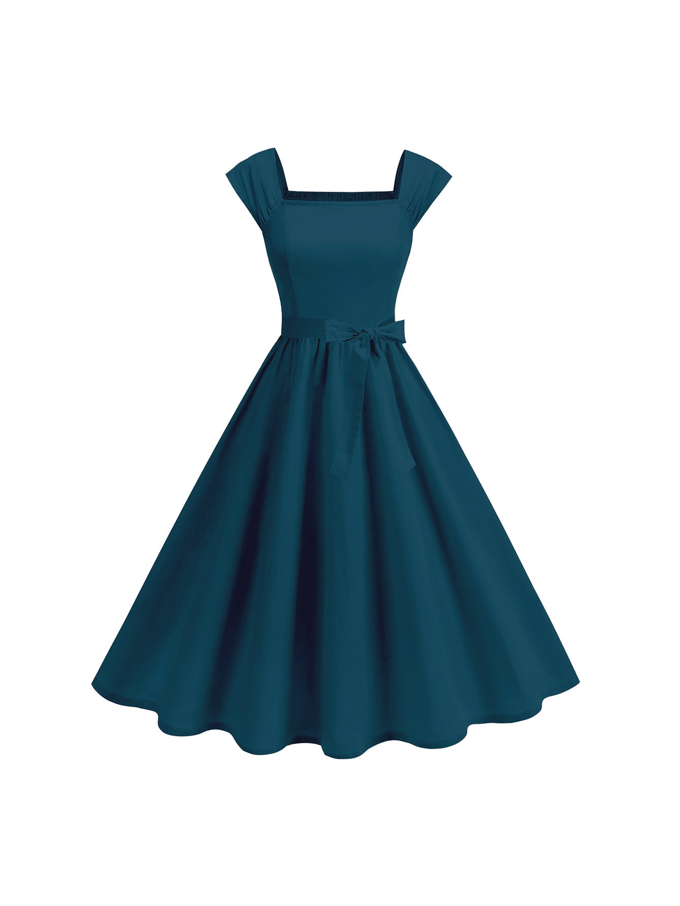 Women's Dress Plaid Large Swing Tube Summer Dresses