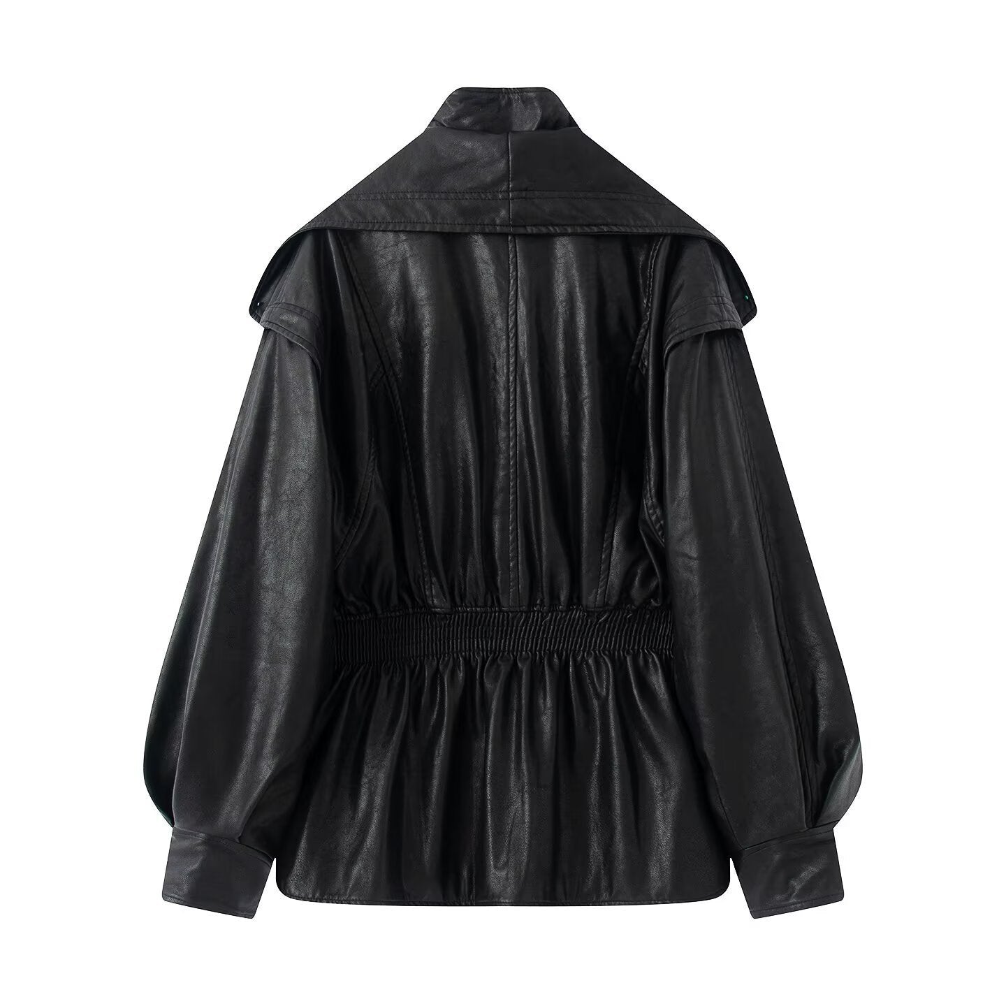 Women's Fashion Temperament Washed Old Style Imitation Jackets