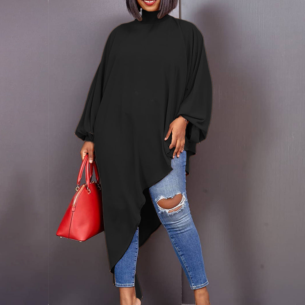 Women's Summer Chiffon Irregular Fashion Loose Dress