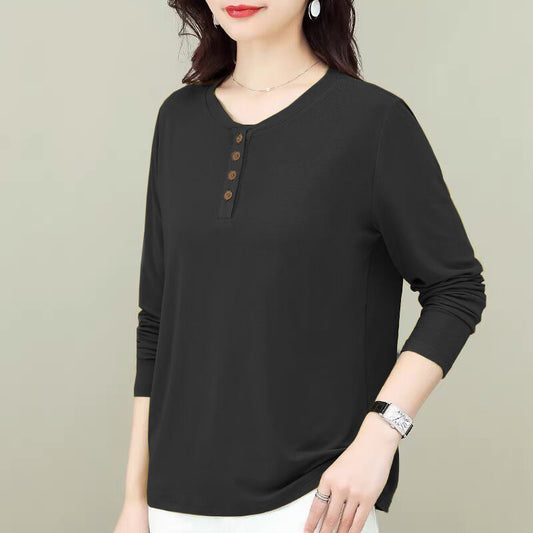 Women's T-shirt For Leisure Artistic Bottoming Shirt Loose Tops