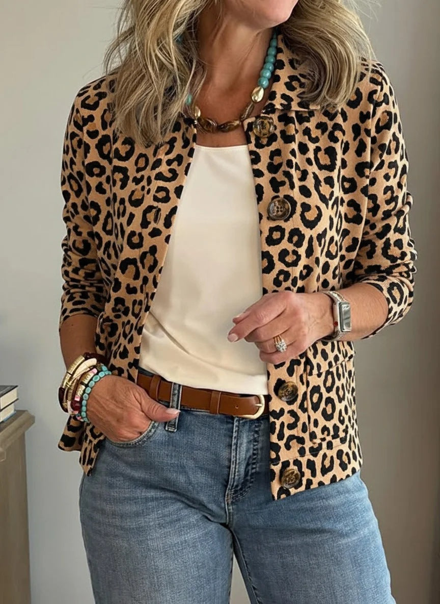 Women's Fashion Lapel Single Breasted Versatile Coats
