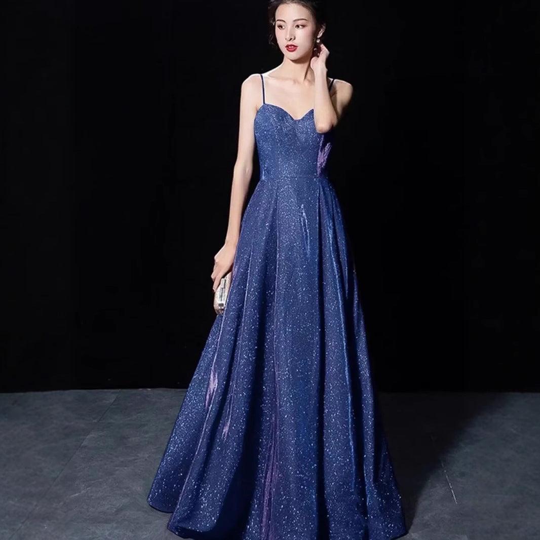 Women's Summer Birthday Party Dress Banquet Slimming Dresses