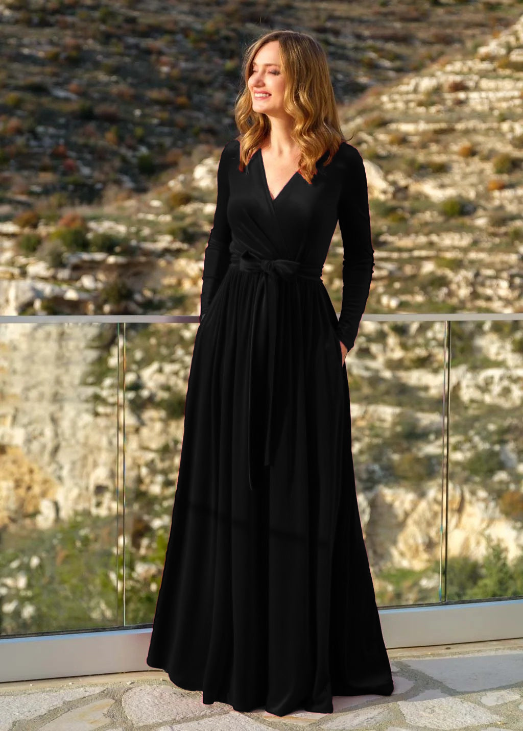 Women's Veet Elegant Graceful Fashion Style Long Dress