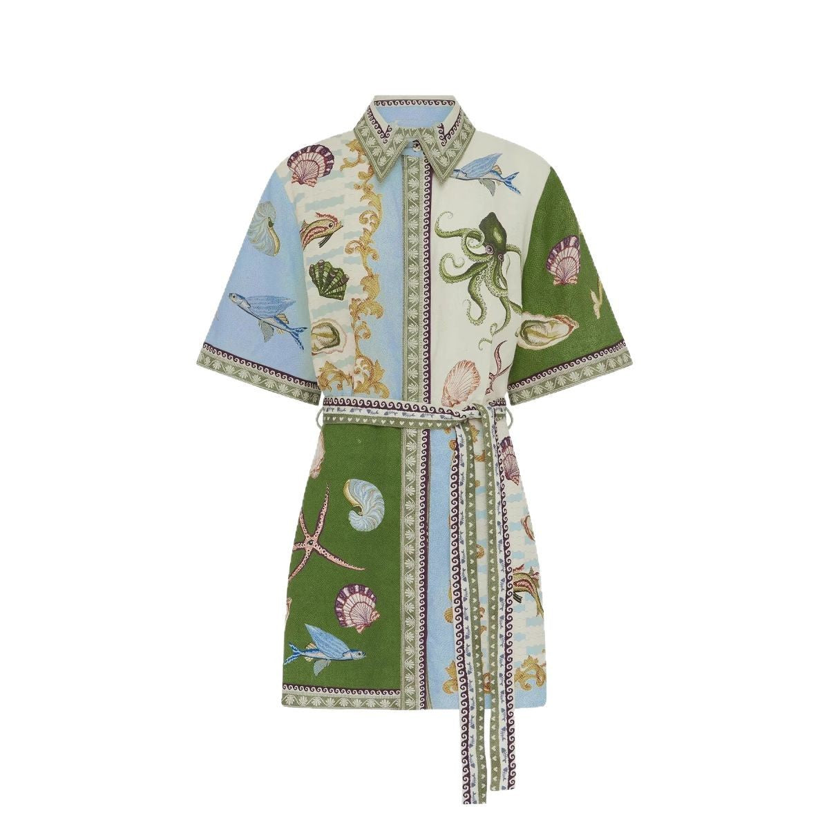 Casual Fashion Linen Shirt Temperament Wild Dress