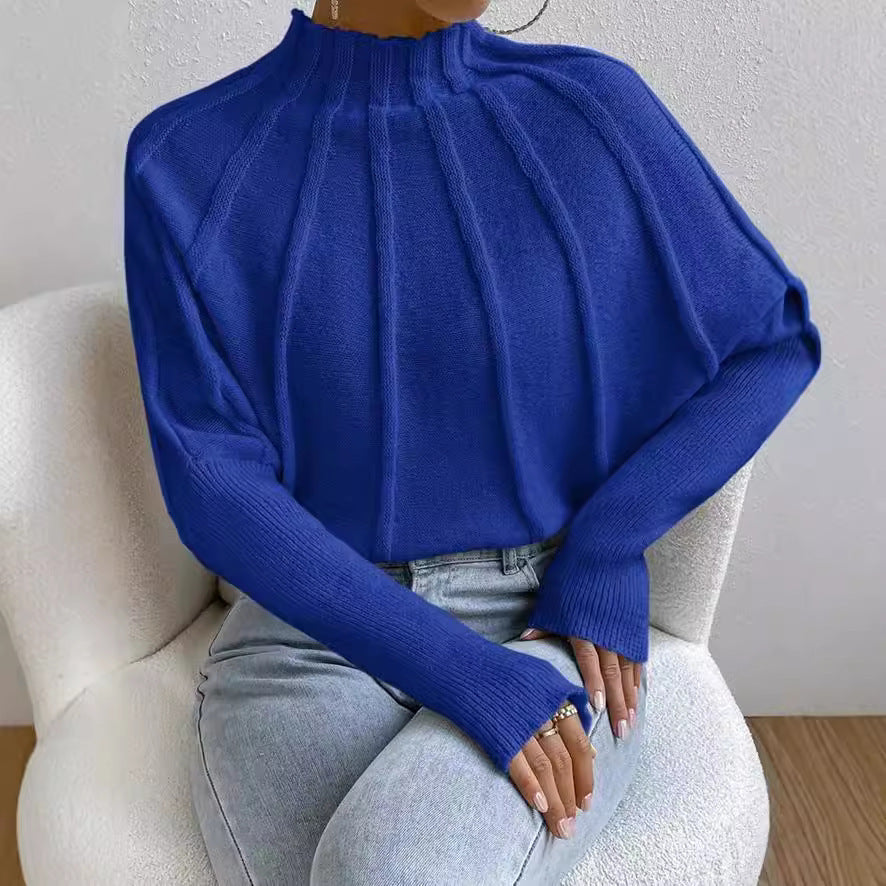 Women's Knitted Pullover Elegant Inner Match Sweater