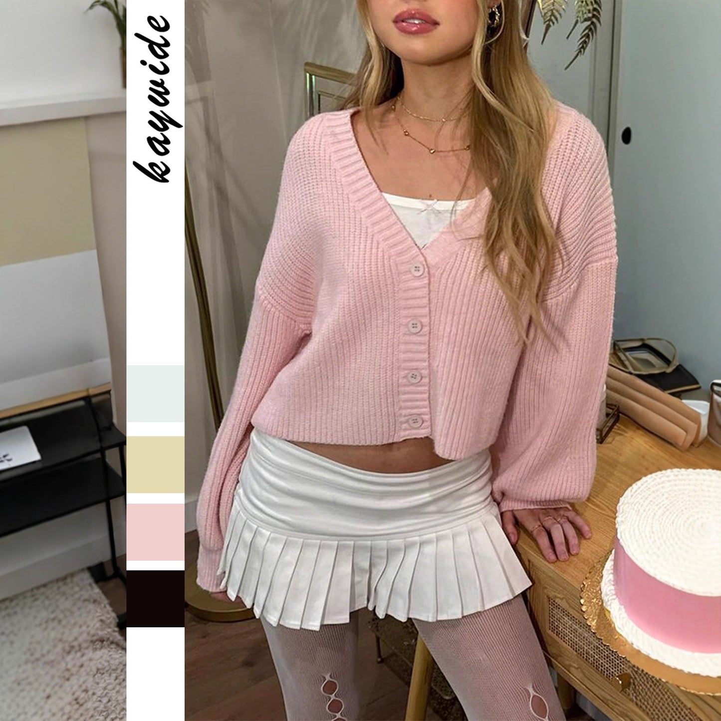 Women's Fashion Minimalist Long Sleeve Solid Color Clothing
